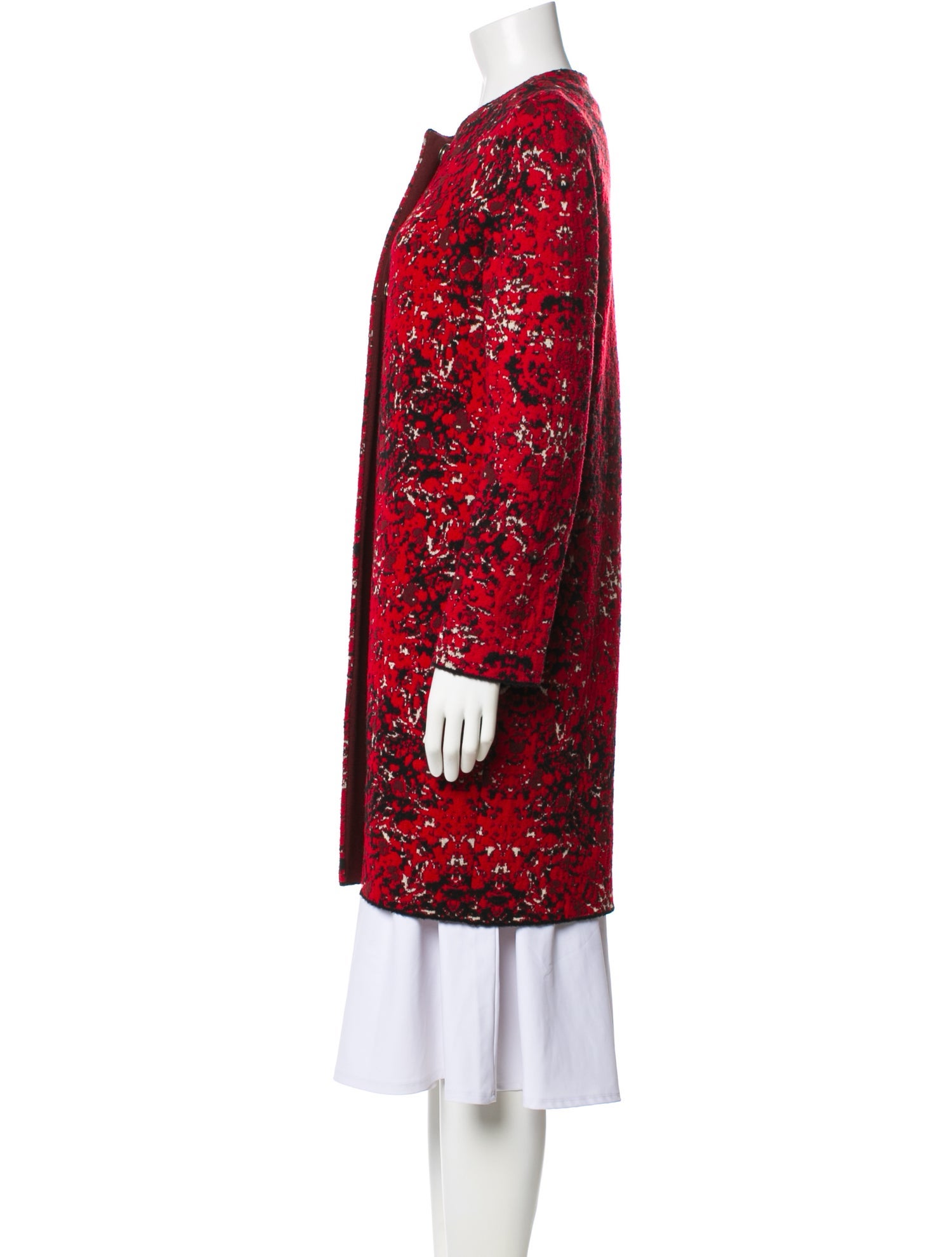 M Missoni Wool Printed Evening Jacket
