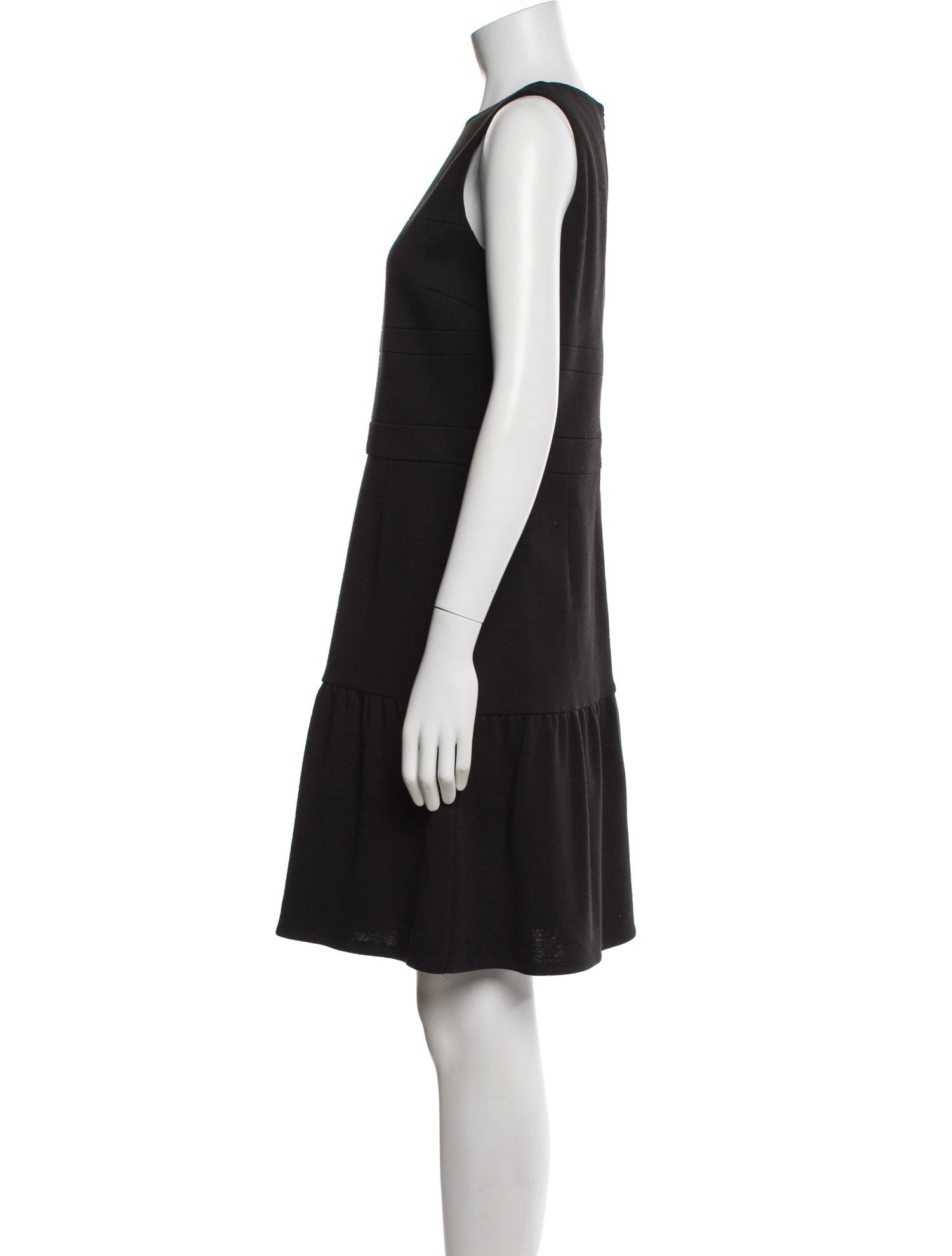 M Missoni Crew Neck Knee-Length Dress