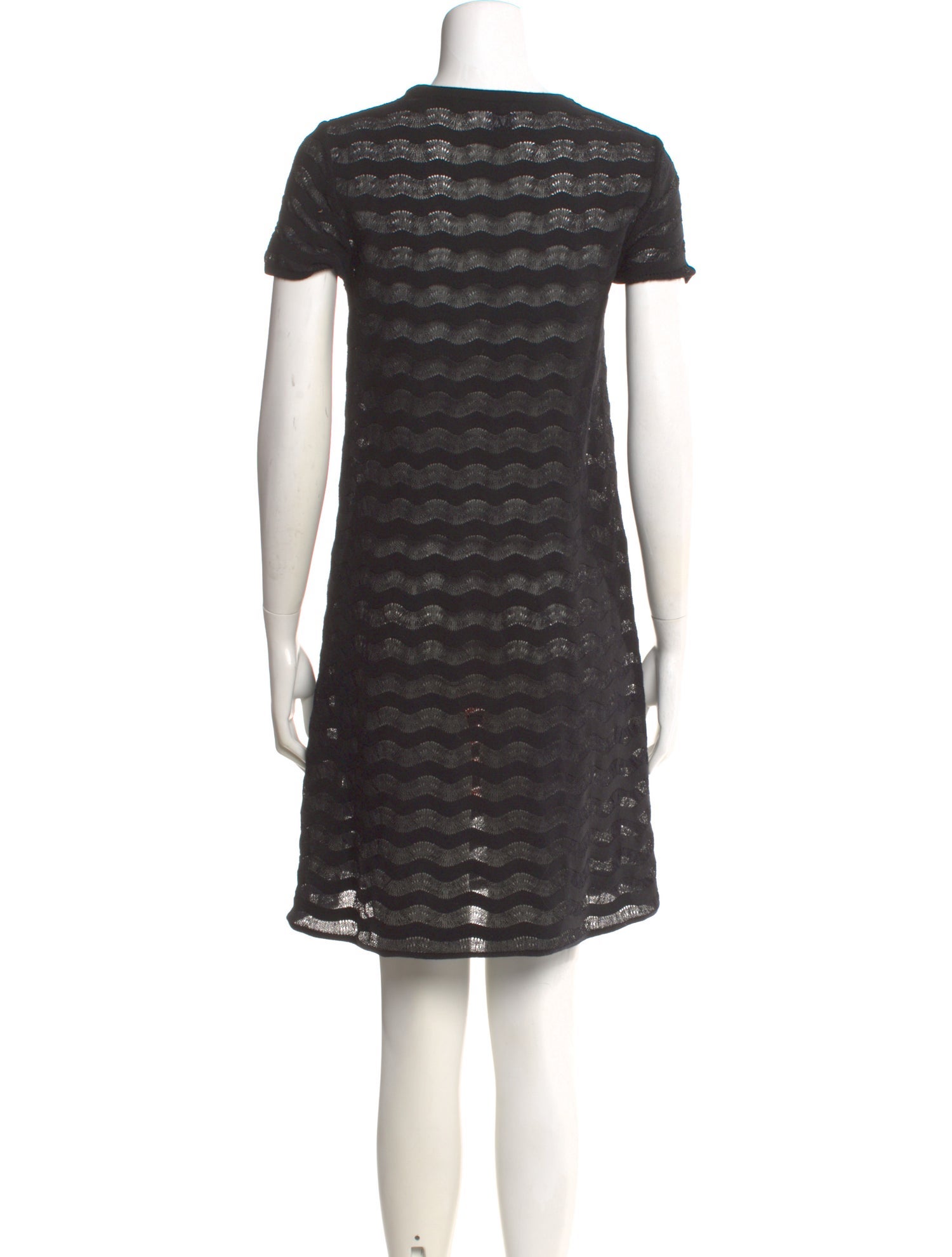 M Missoni Striped Mini Dress