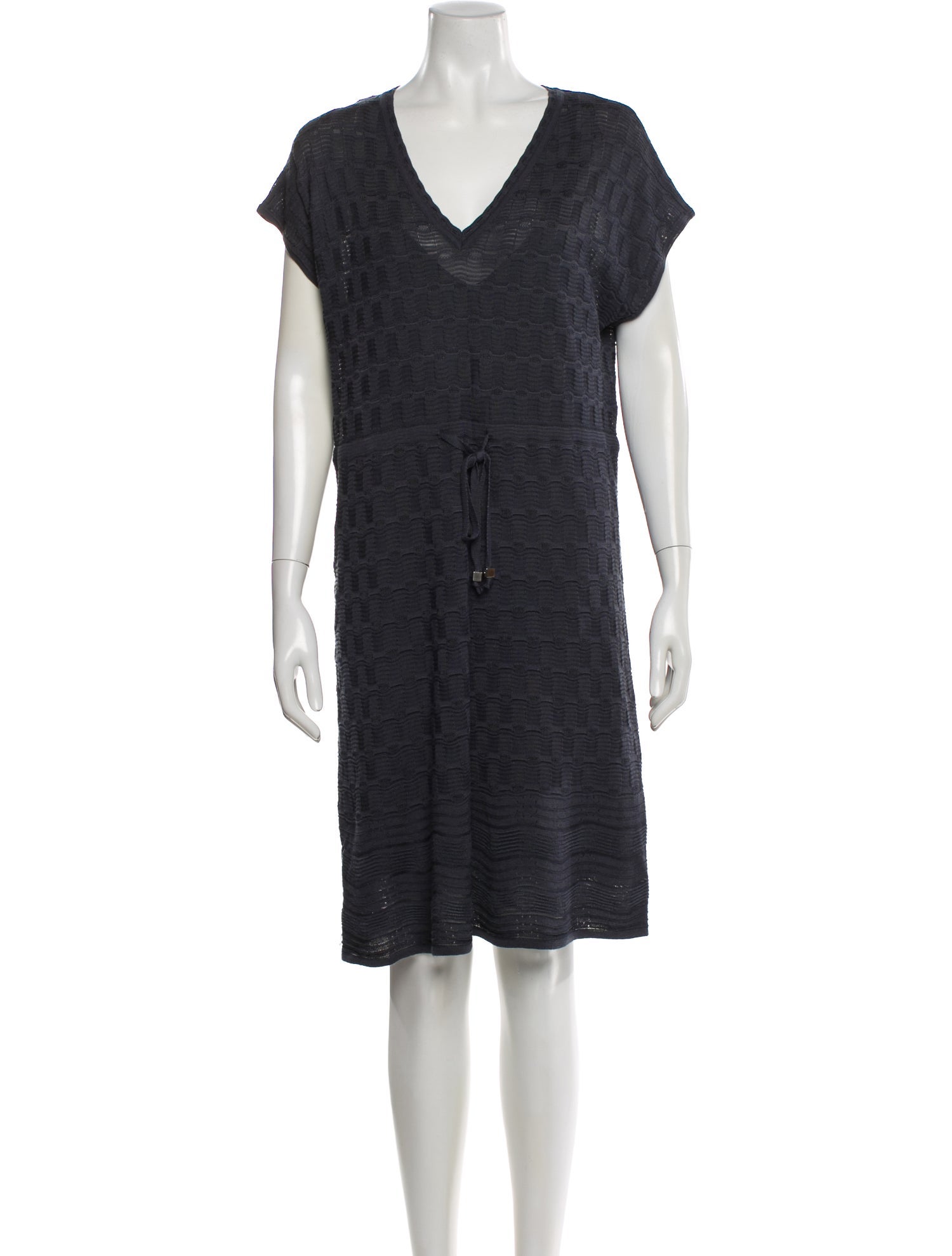 M Missoni V-Neck Mini Dress