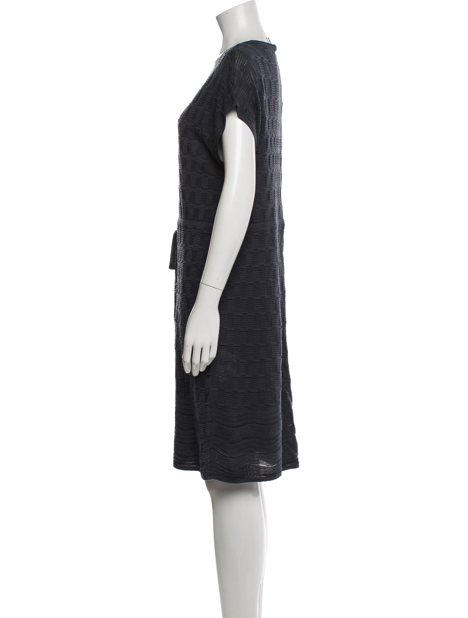 M Missoni V-Neck Mini Dress