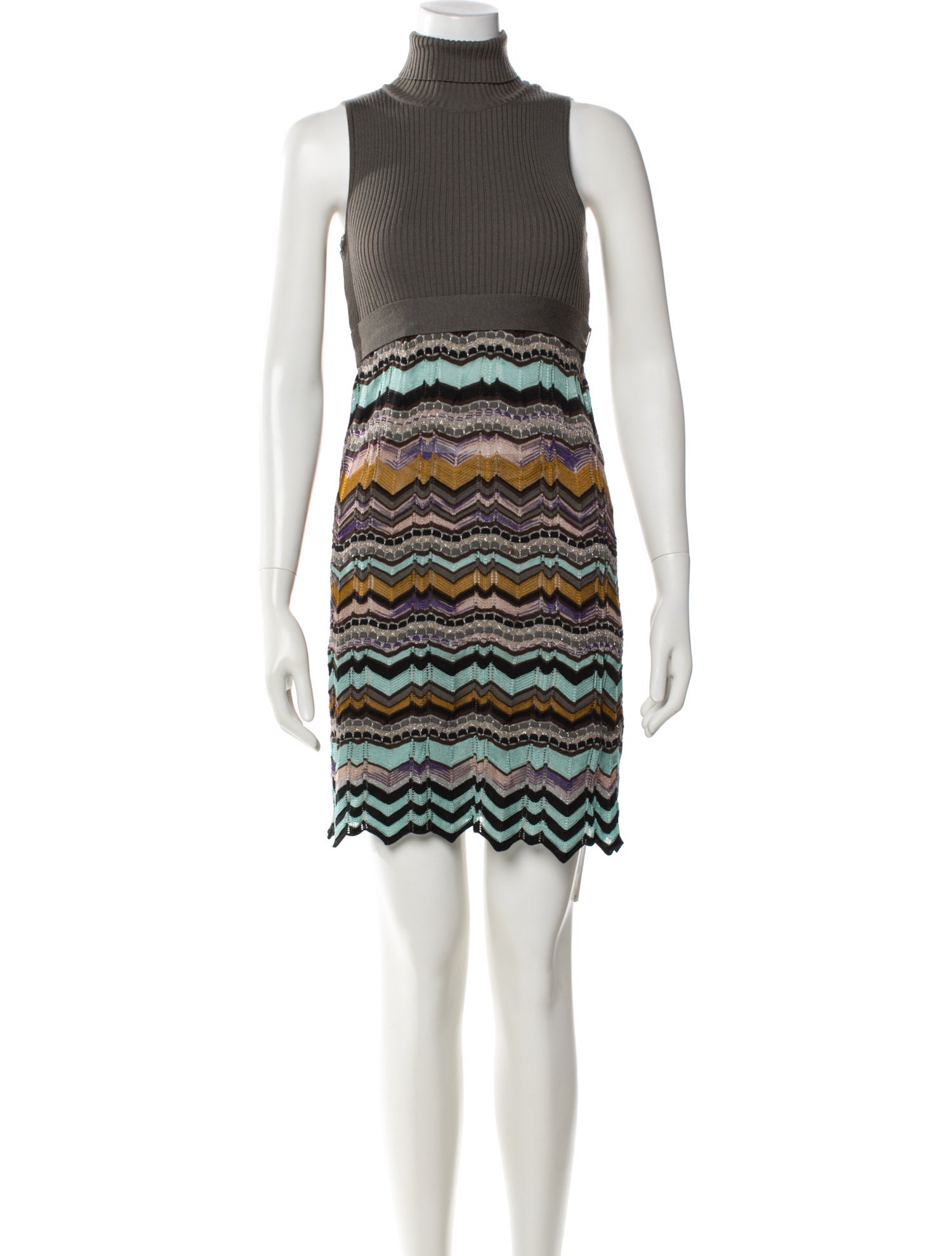 M Missoni Wool Mini Dress