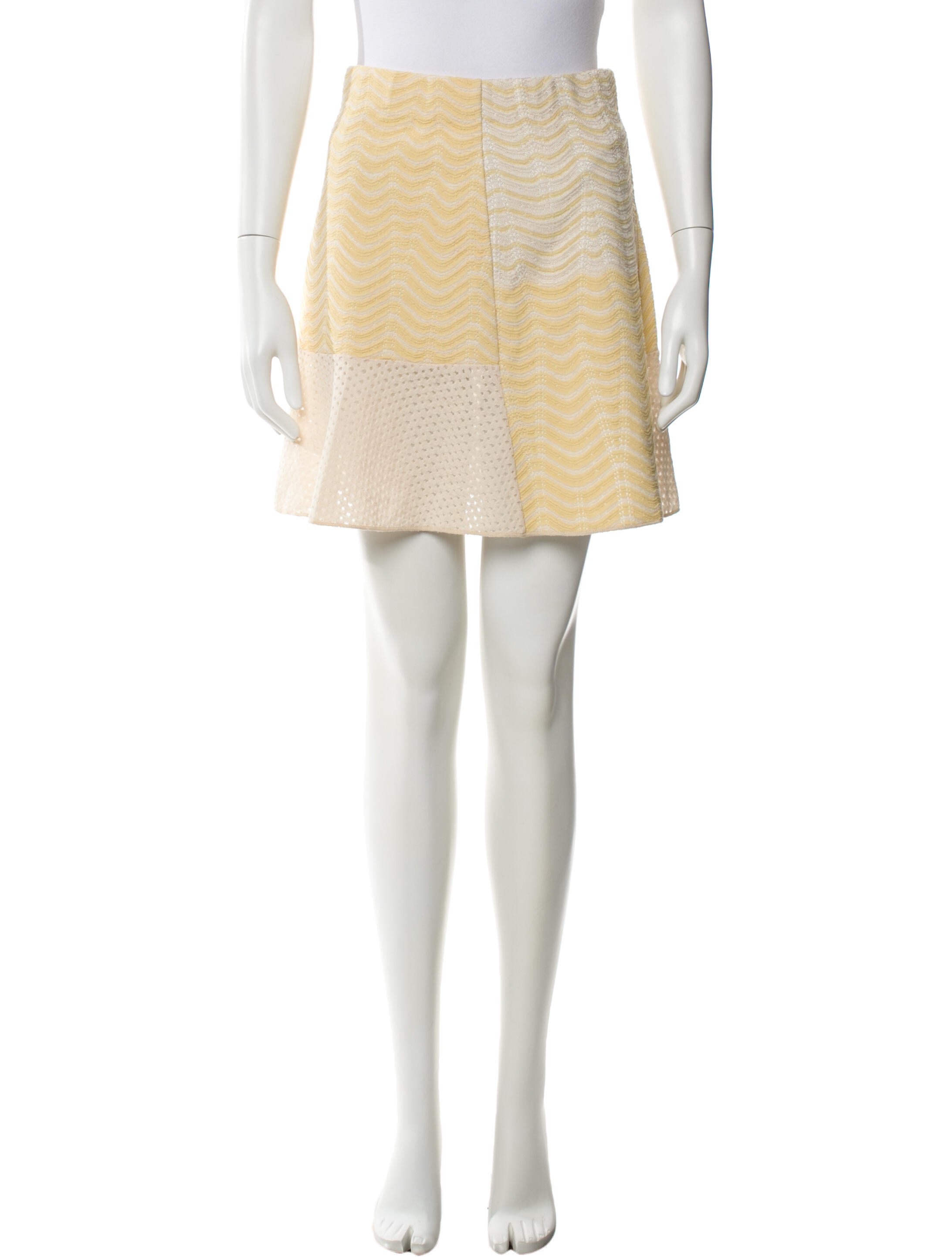 M Missoni Striped Mini Skirt