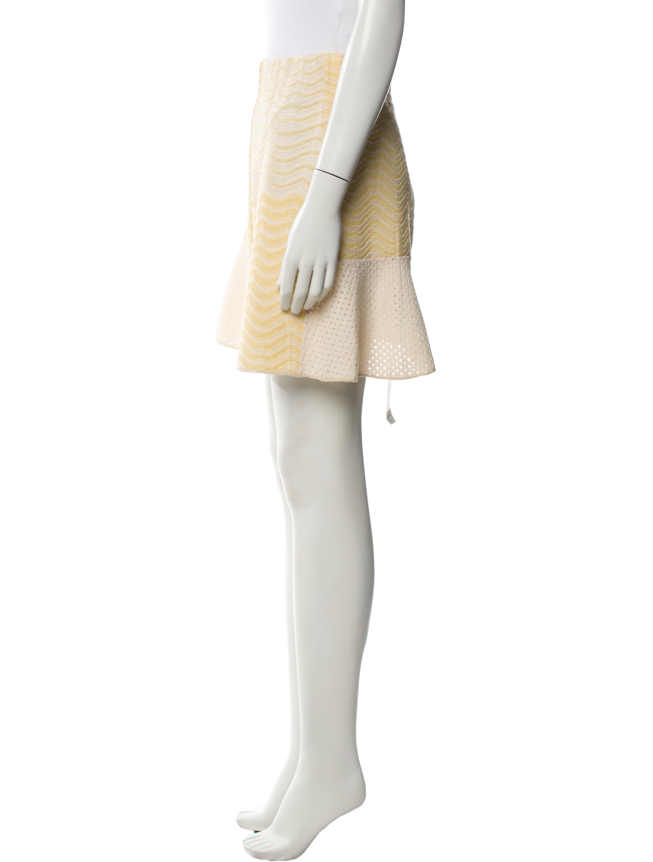 M Missoni Striped Mini Skirt