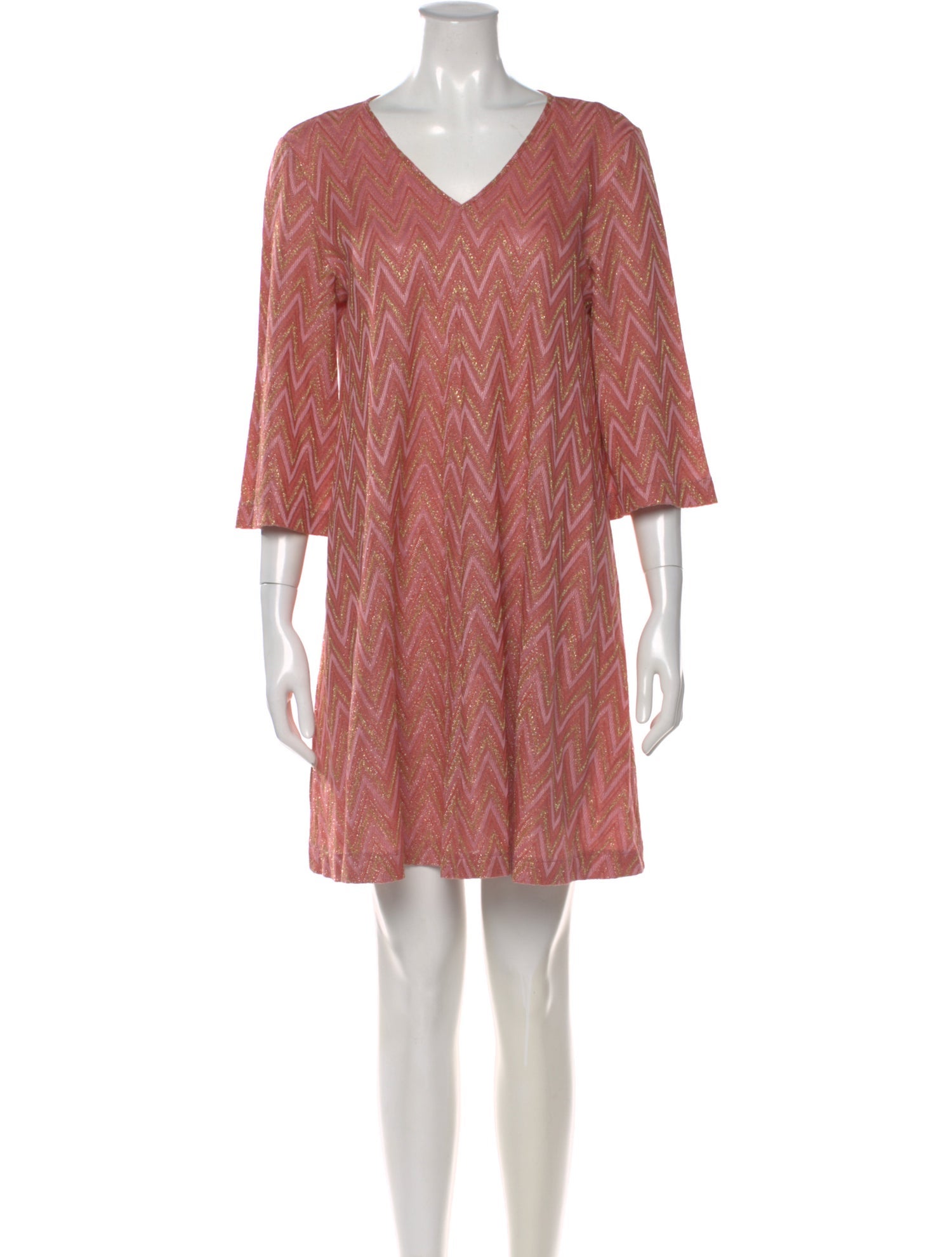 M Missoni Printed Mini Dress