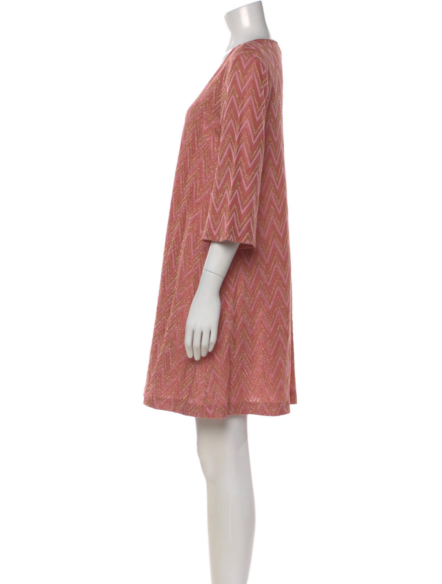 M Missoni Printed Mini Dress