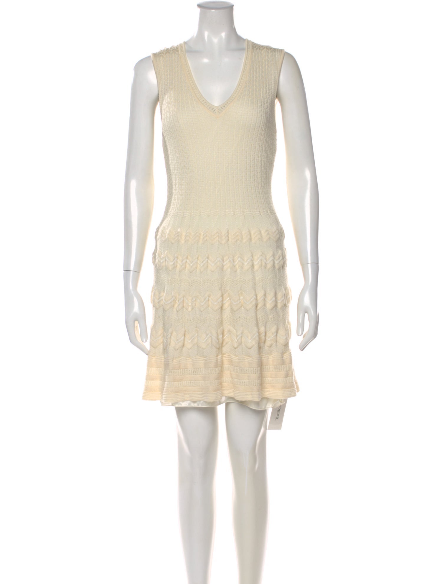 M Missoni Virgin Wool Mini Dress