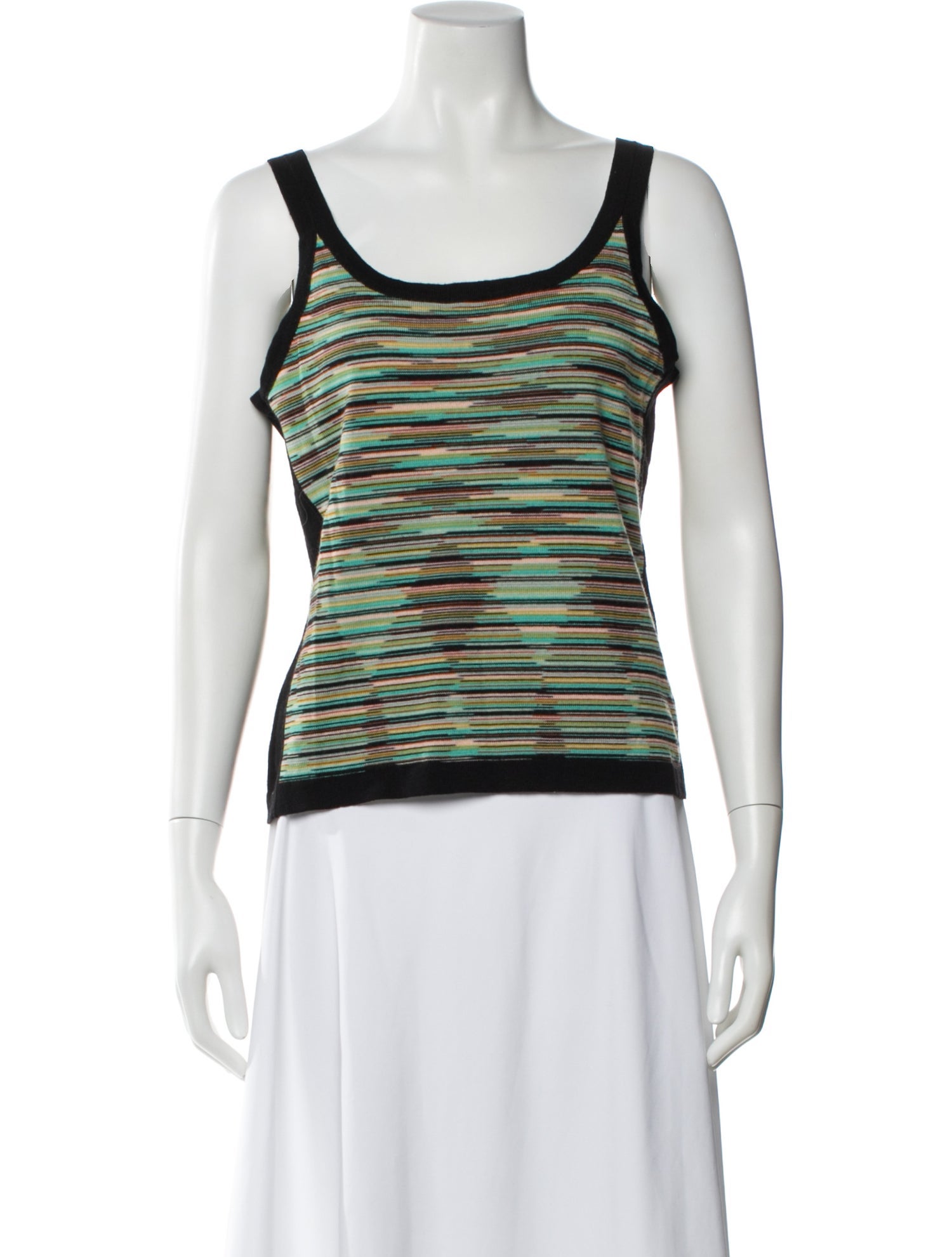M Missoni Wool Striped Top