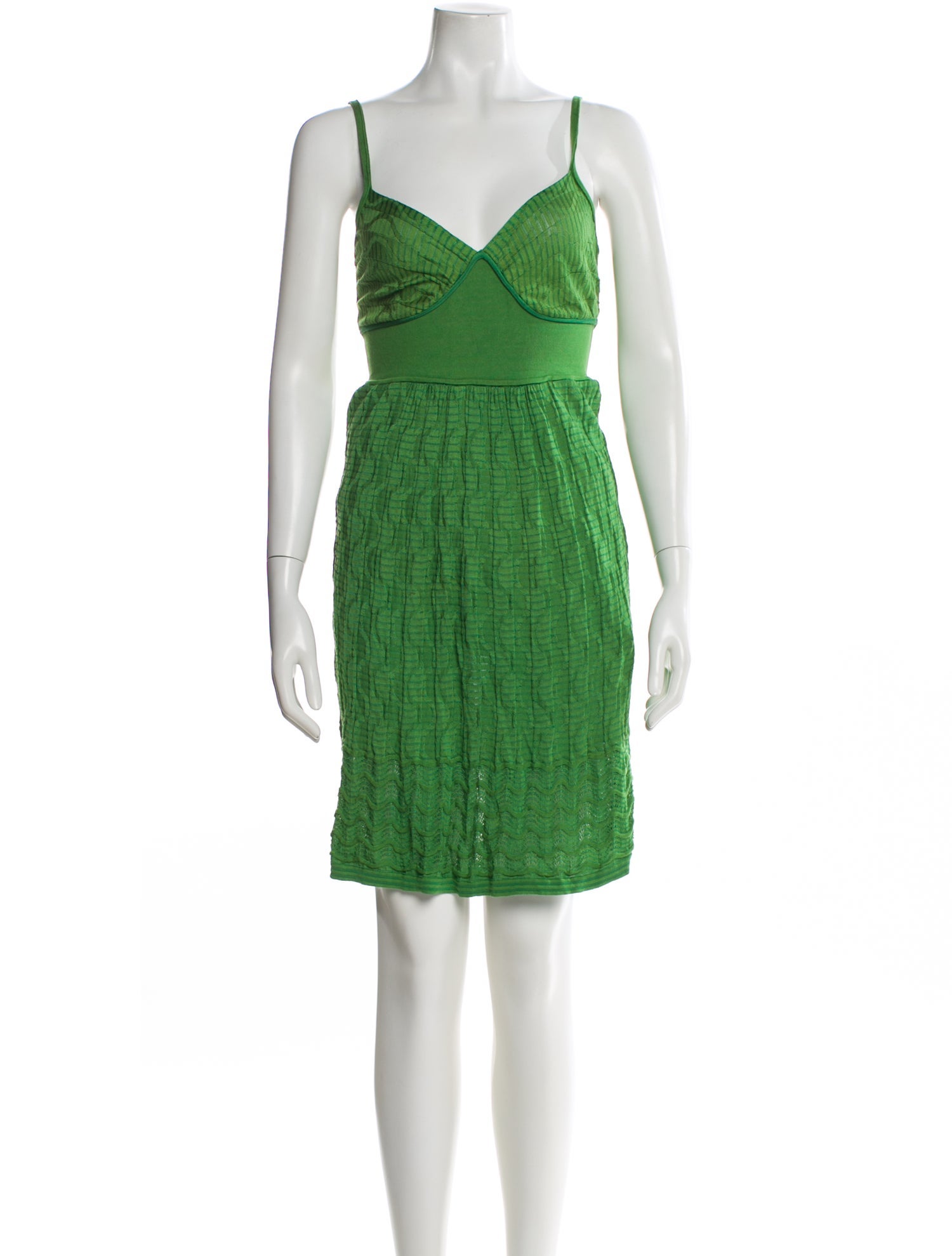 M Missoni V-Neck Mini Dress