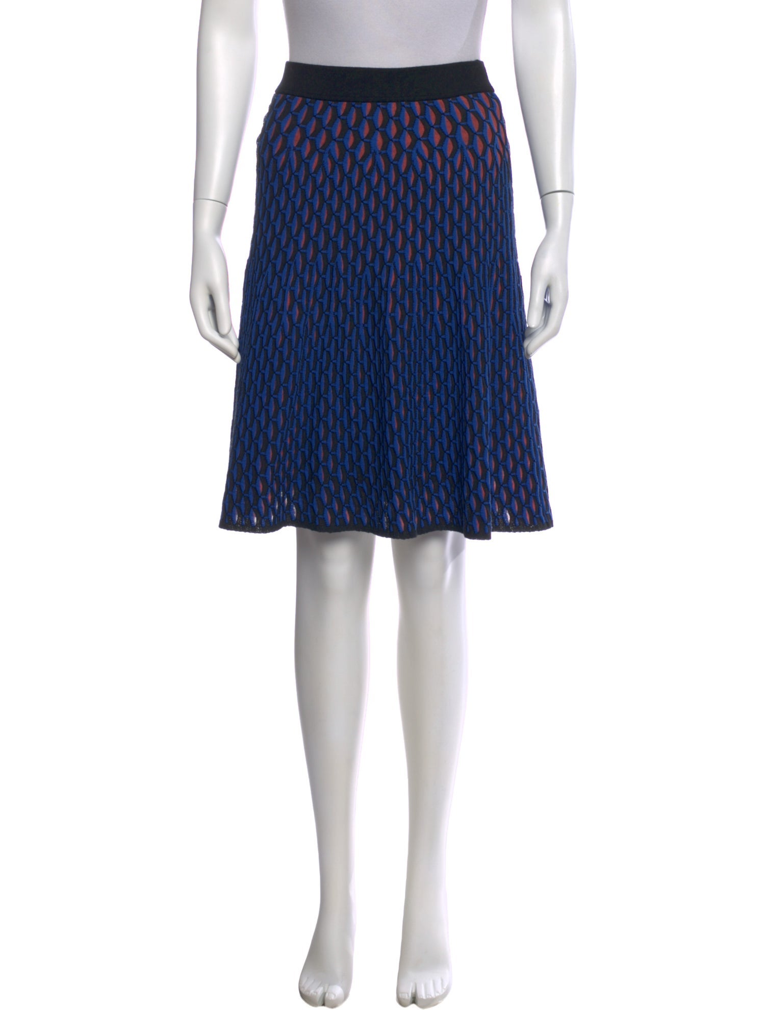 M Missoni Printed Knee-Length Skirt