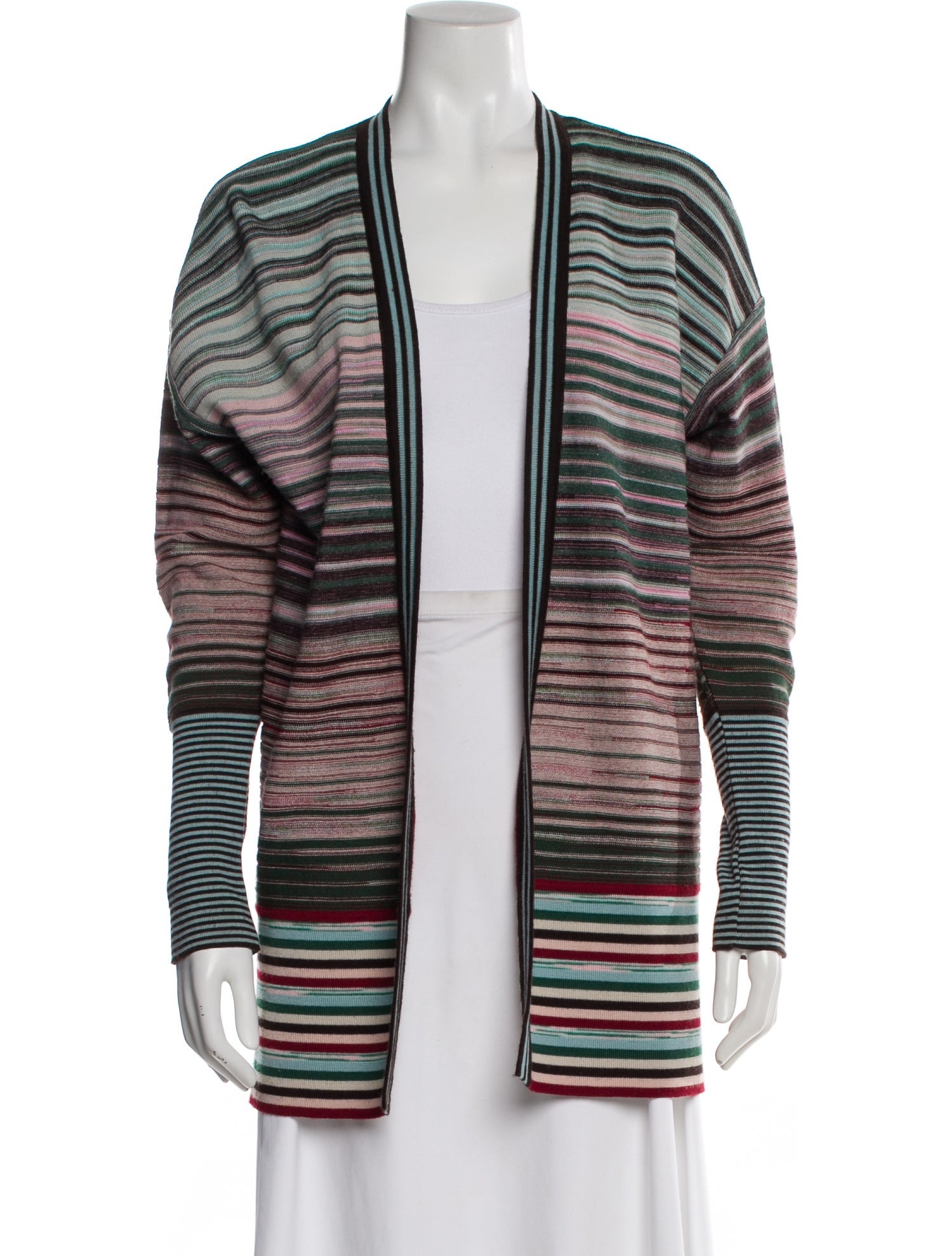 M Missoni Wool Striped Sweater