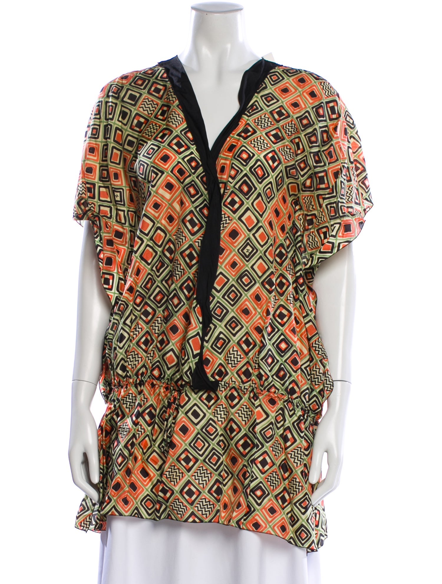 M Missoni Vintage Silk Top