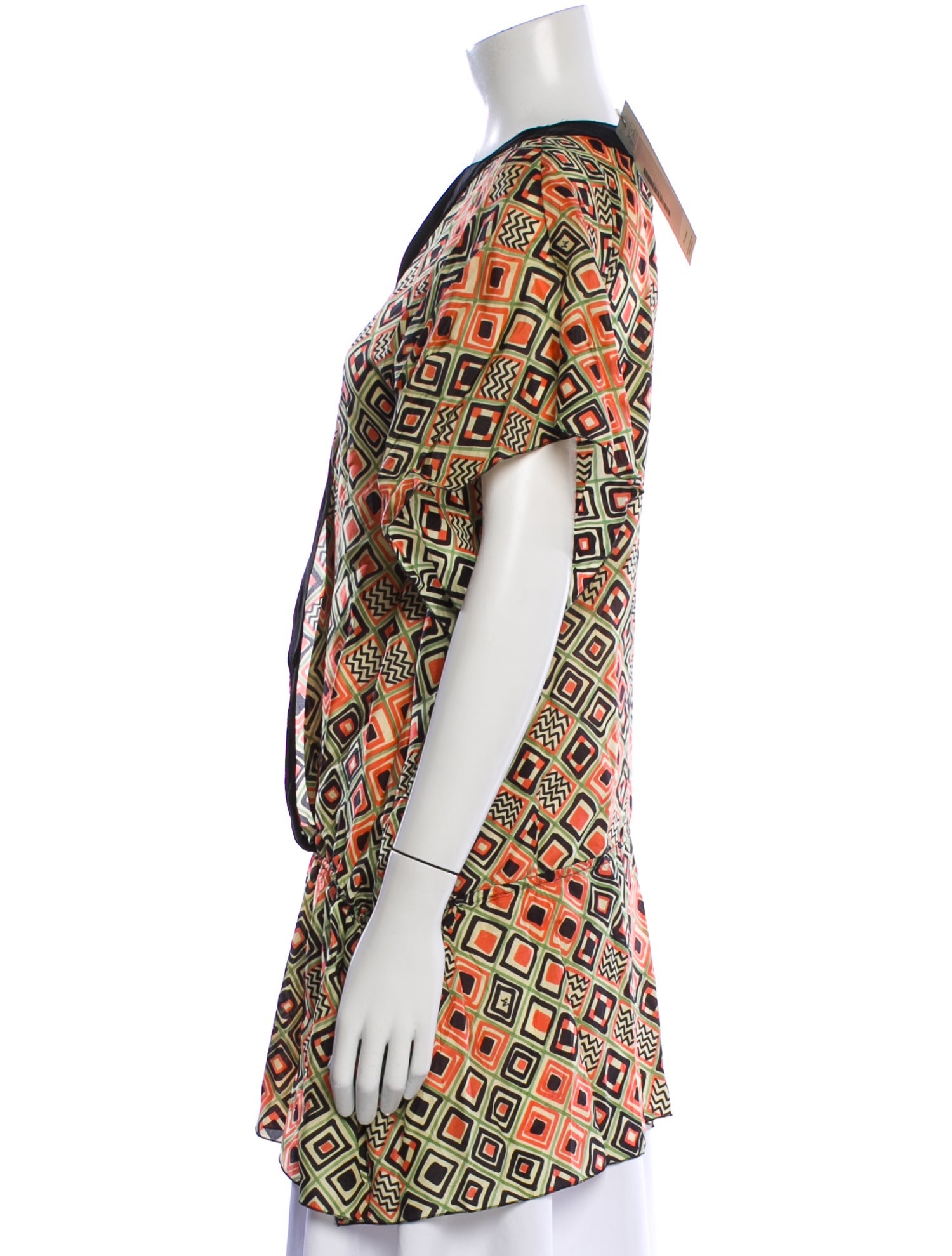 M Missoni Vintage Silk Top