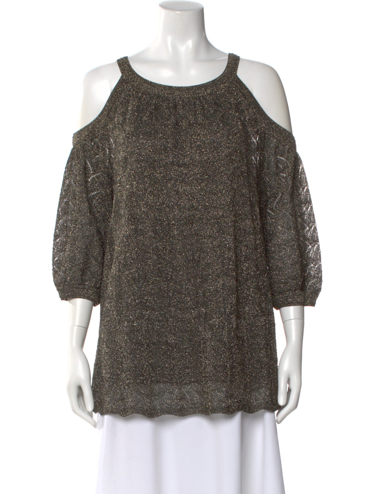 M Missoni Scoop Neck Sweater