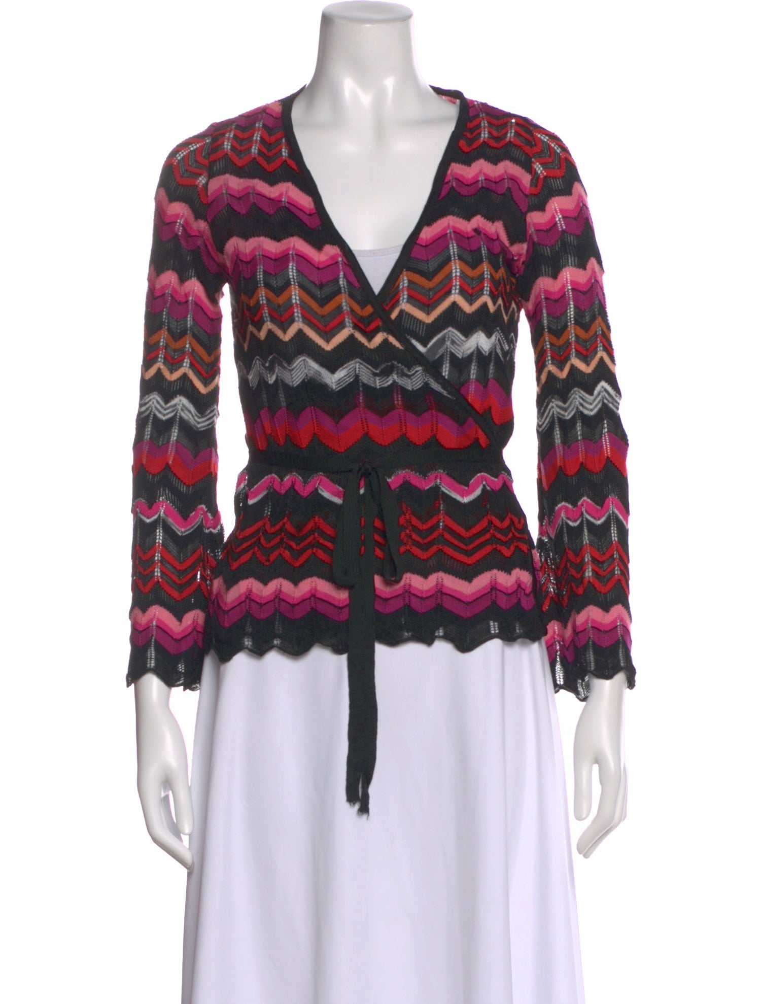 M Missoni Wool Striped Sweater