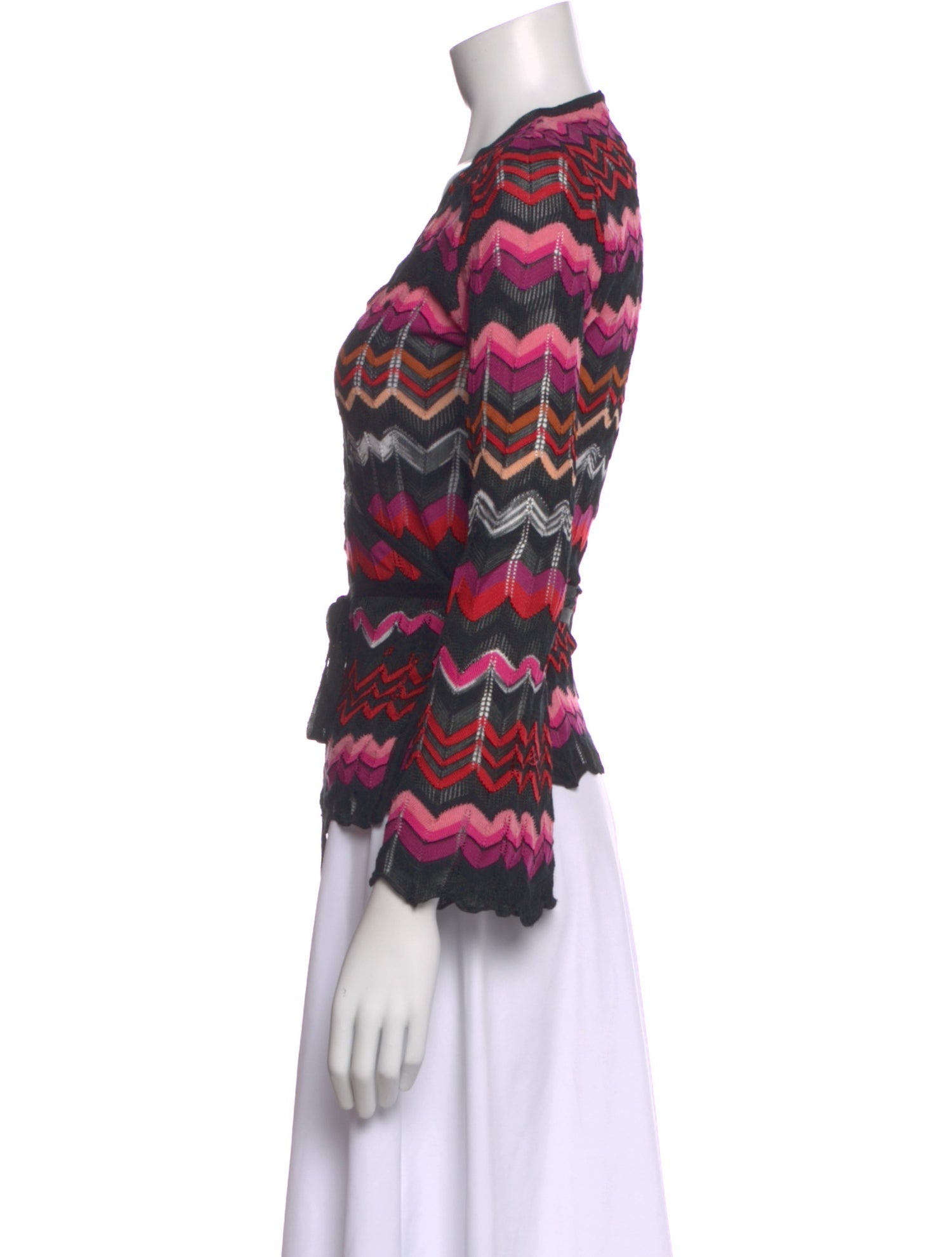 M Missoni Wool Striped Sweater