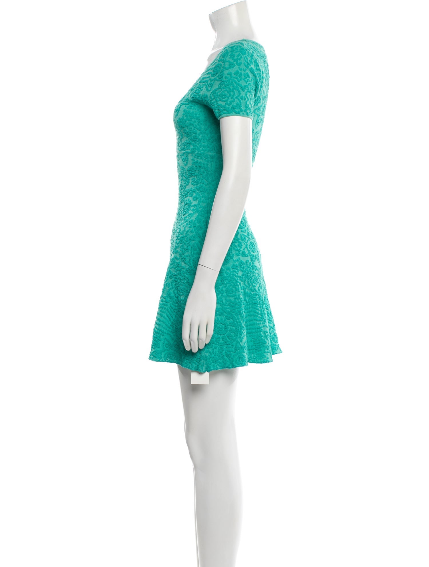 M Missoni Scoop Neck Mini Dress