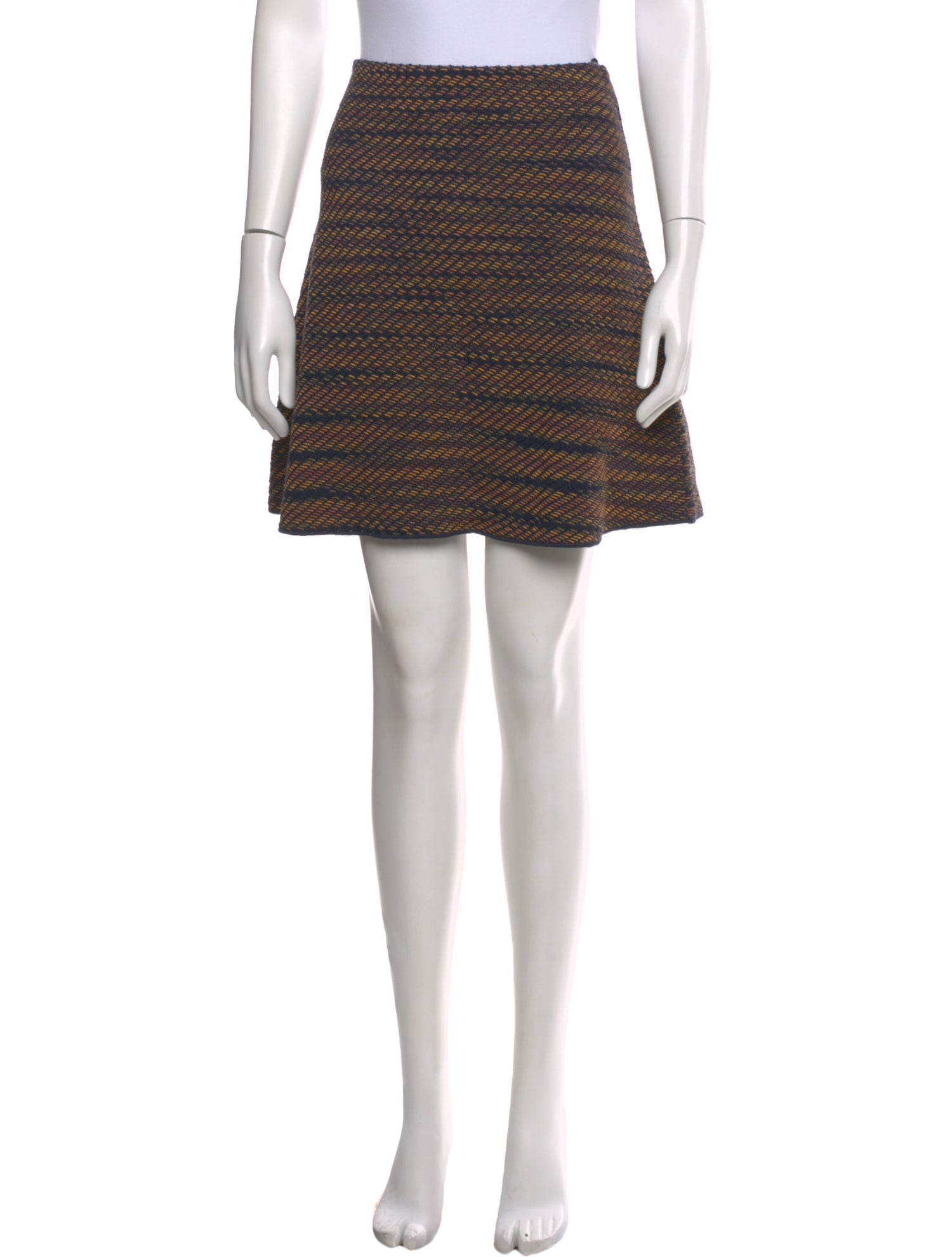 M Missoni Striped Mini Skirt