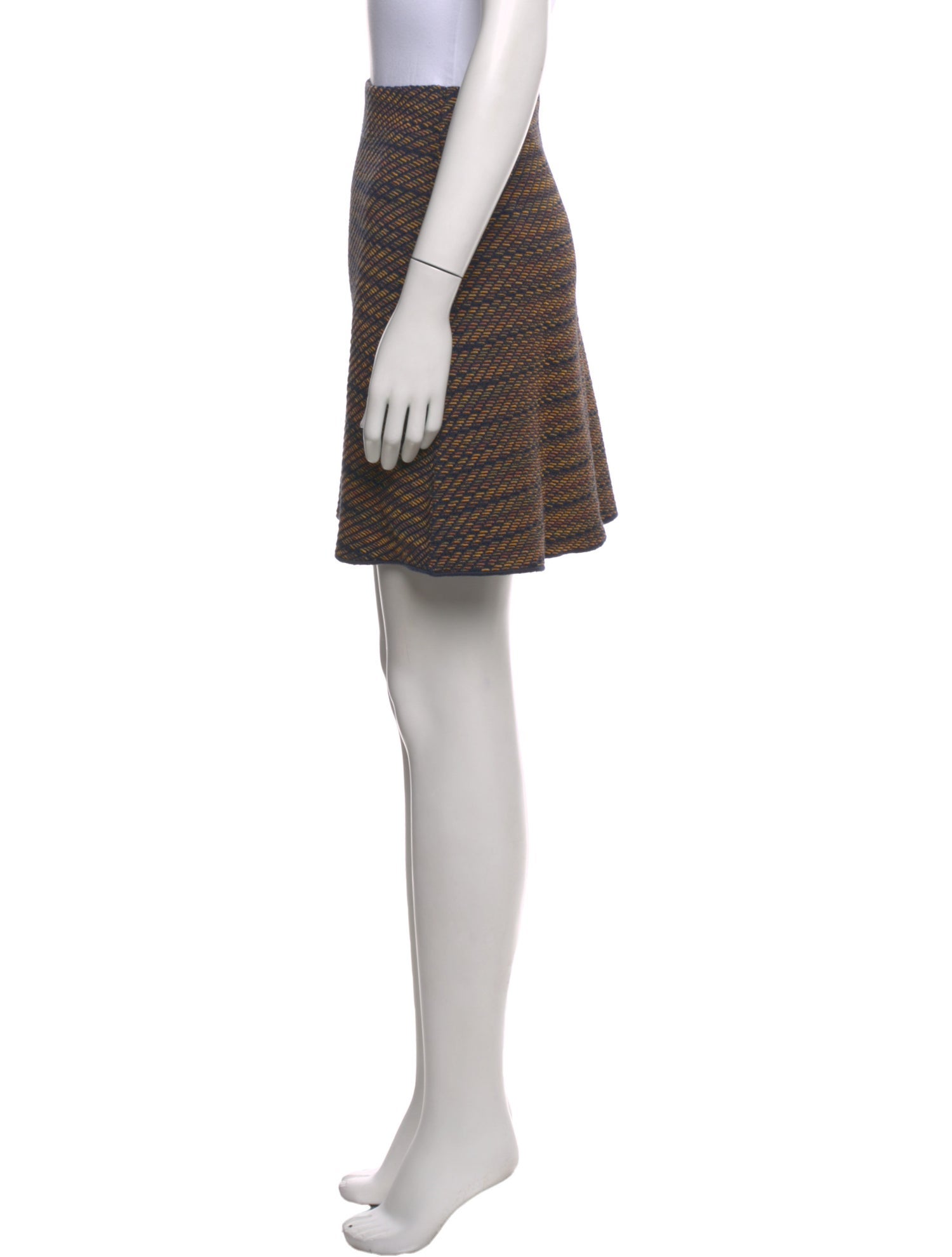 M Missoni Striped Mini Skirt