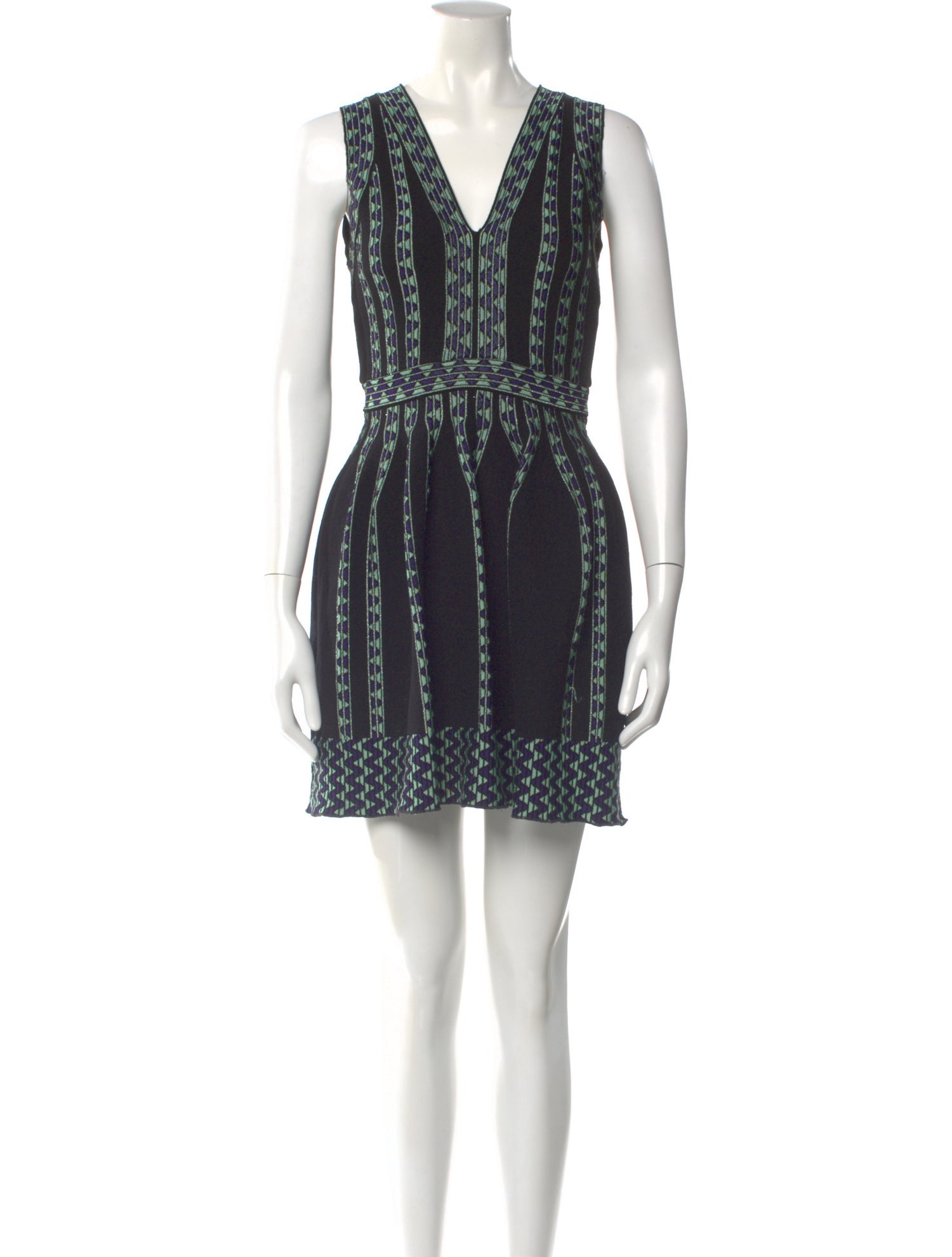 M Missoni Printed Mini Dress