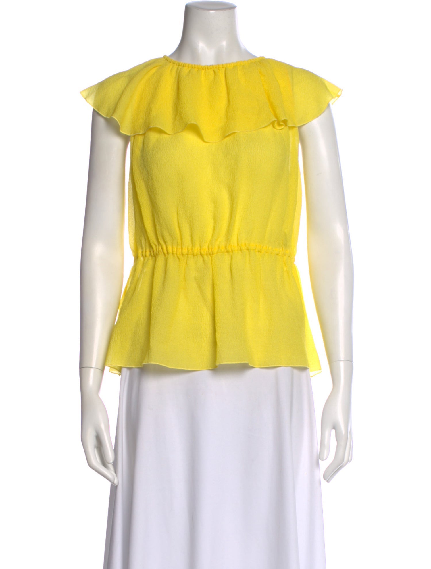 M Missoni Silk Crew Neck Top