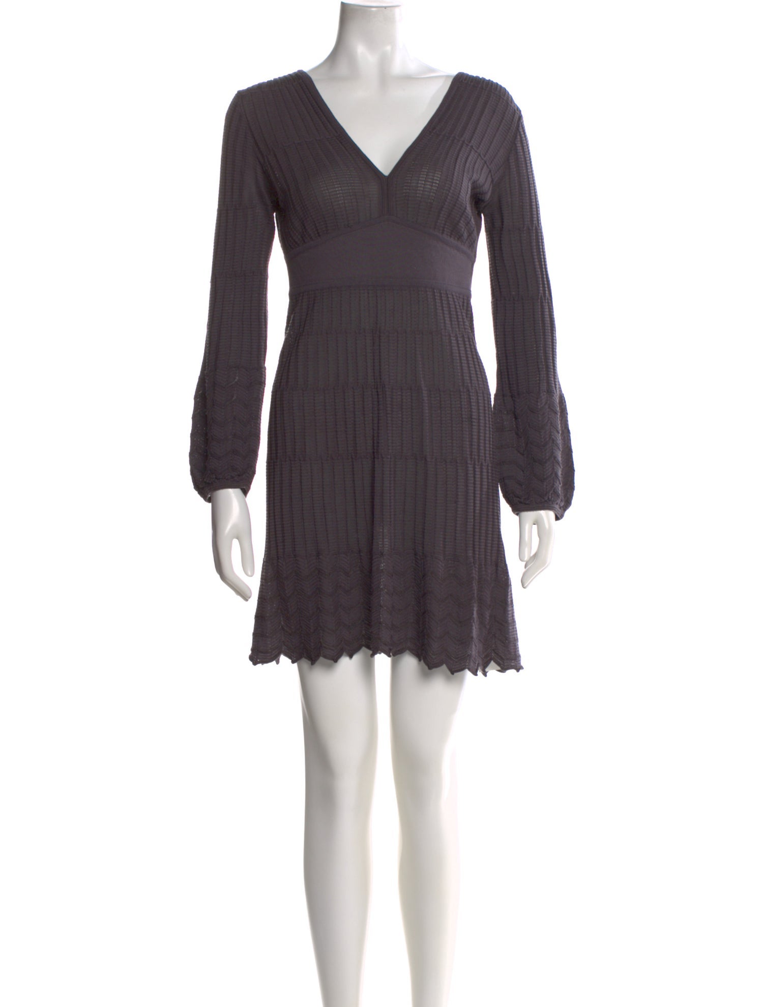 M Missoni V-Neck Mini Dress