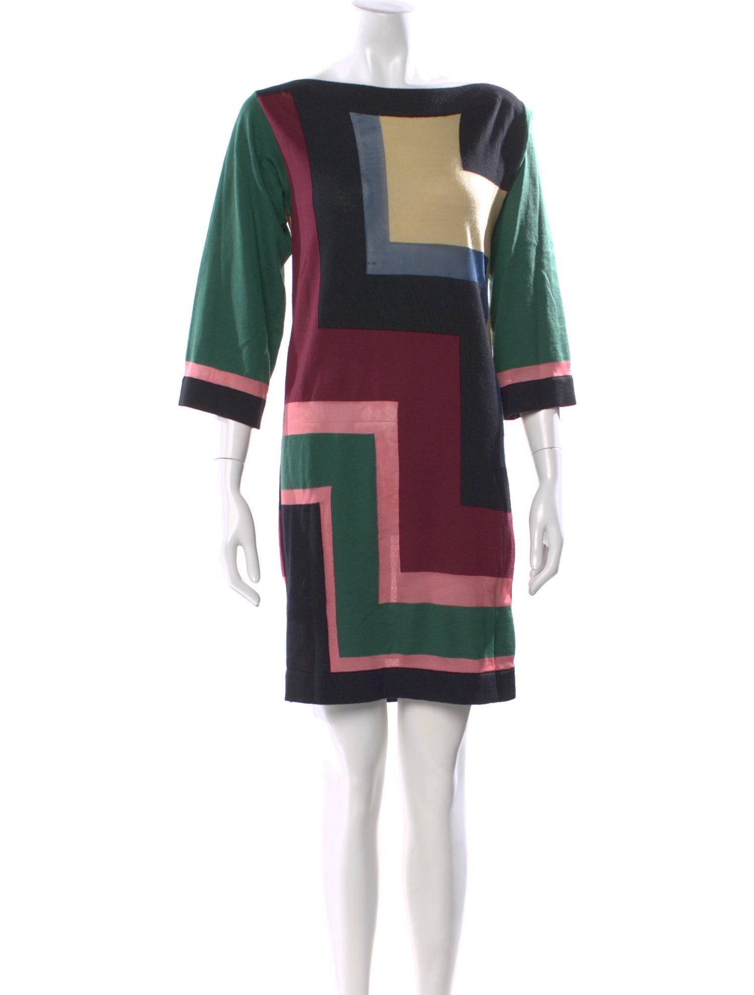 M Missoni Merino Wool Mini Dress