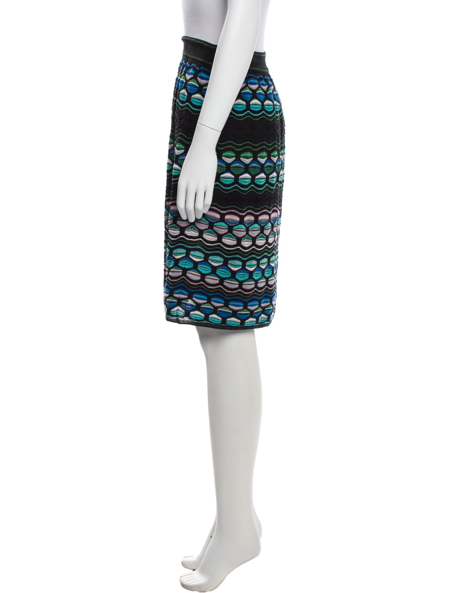 M Missoni Printed Knee-Length Skirt