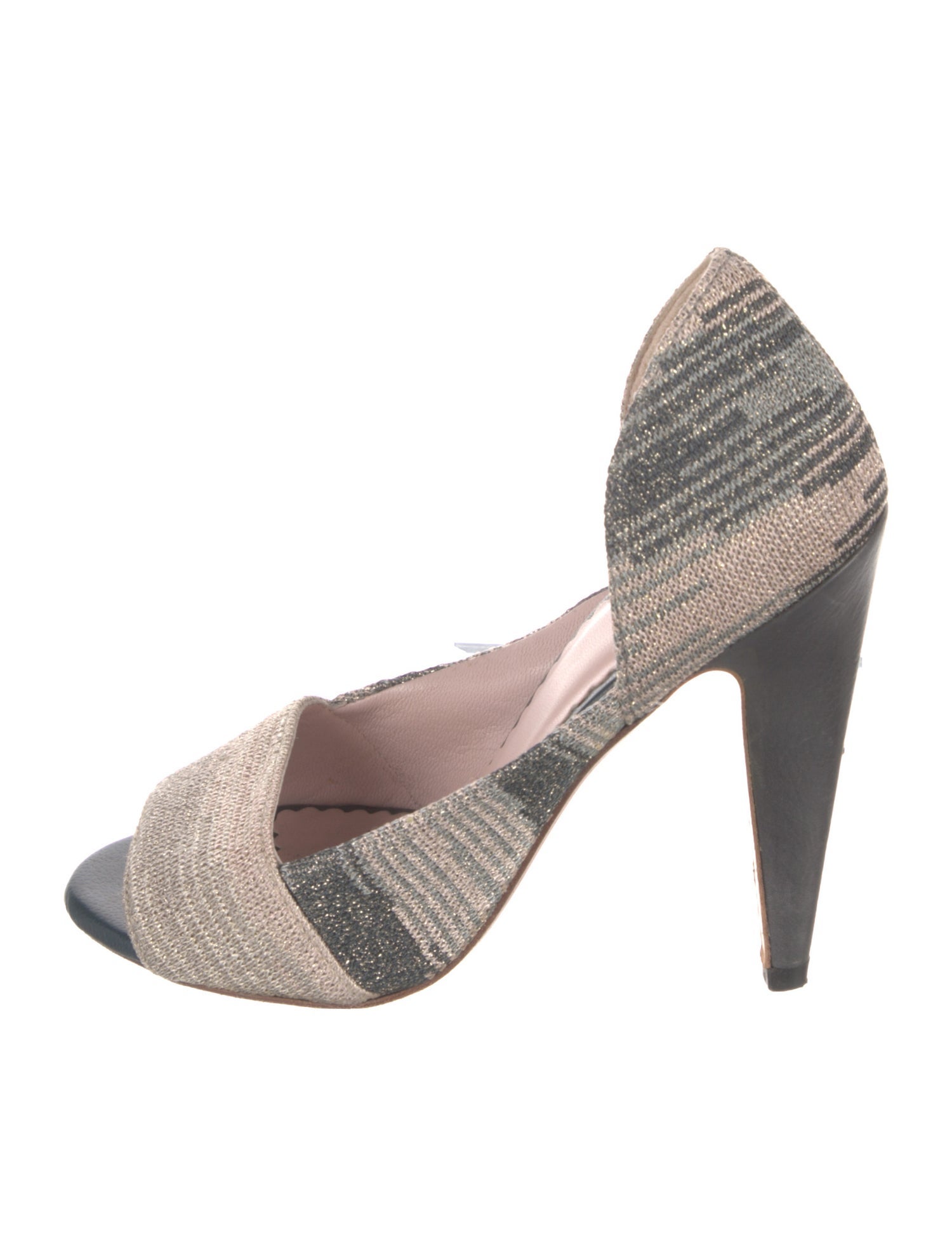 M Missoni Striped Sandals