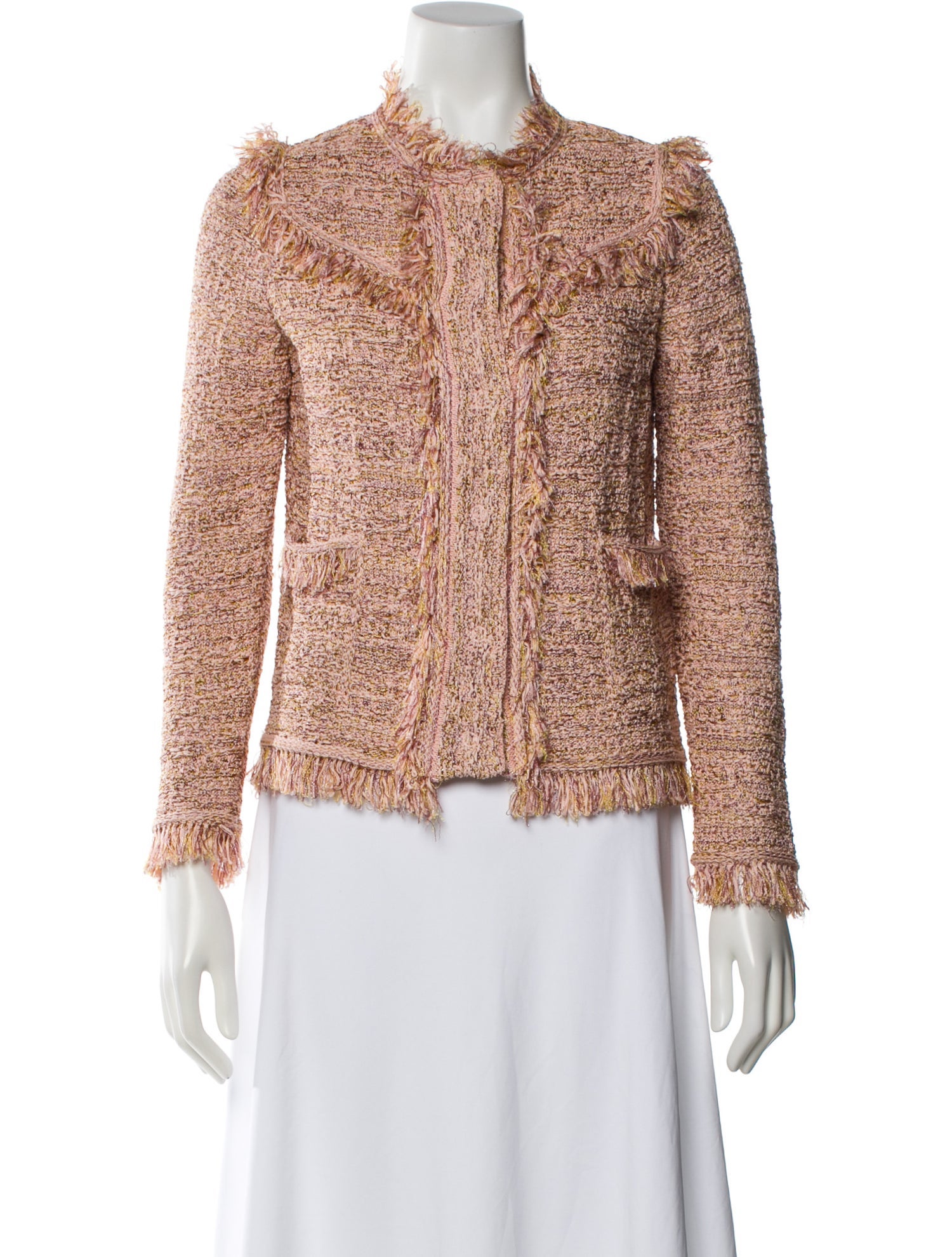 M Missoni Tweed Pattern Evening Jacket