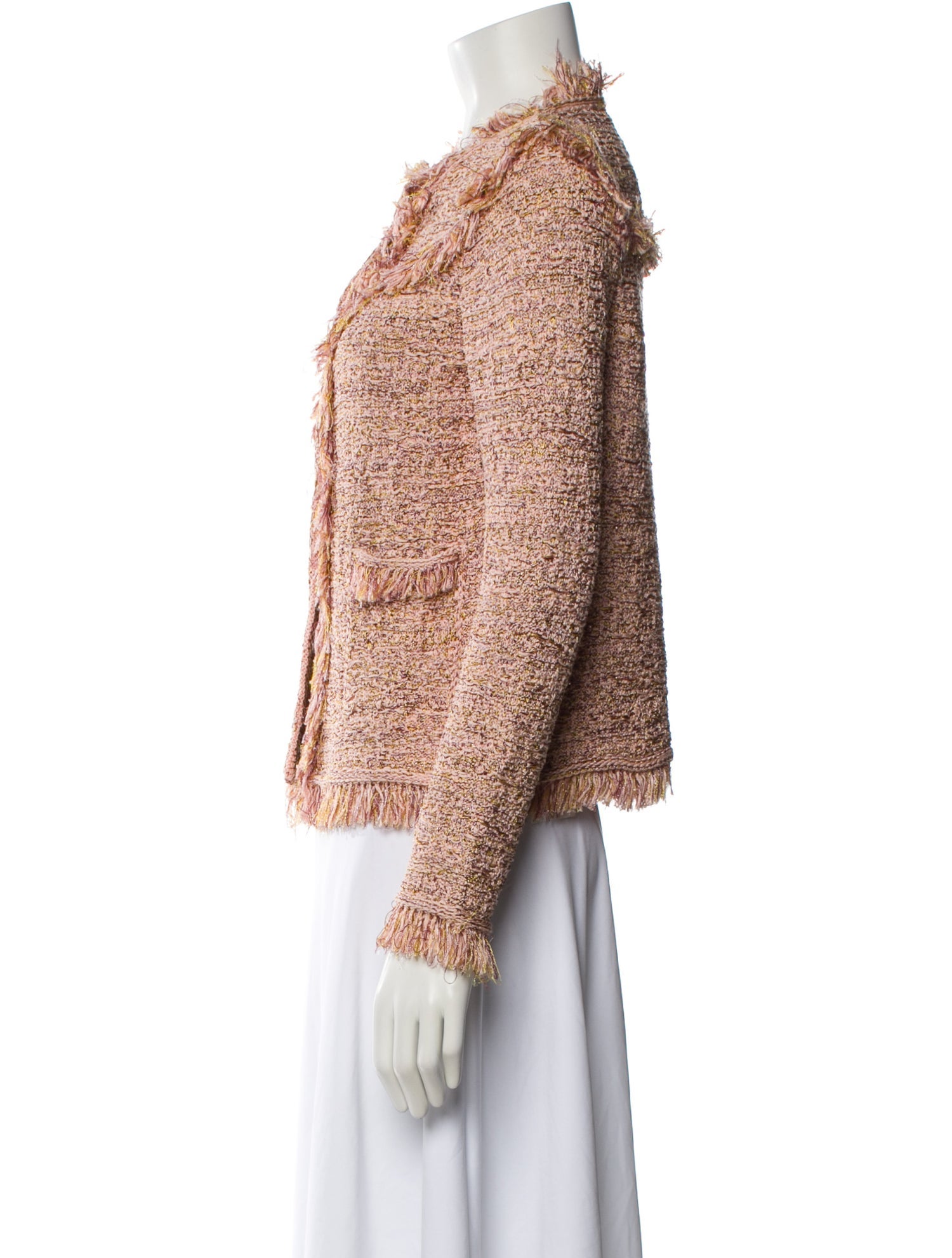 M Missoni Tweed Pattern Evening Jacket