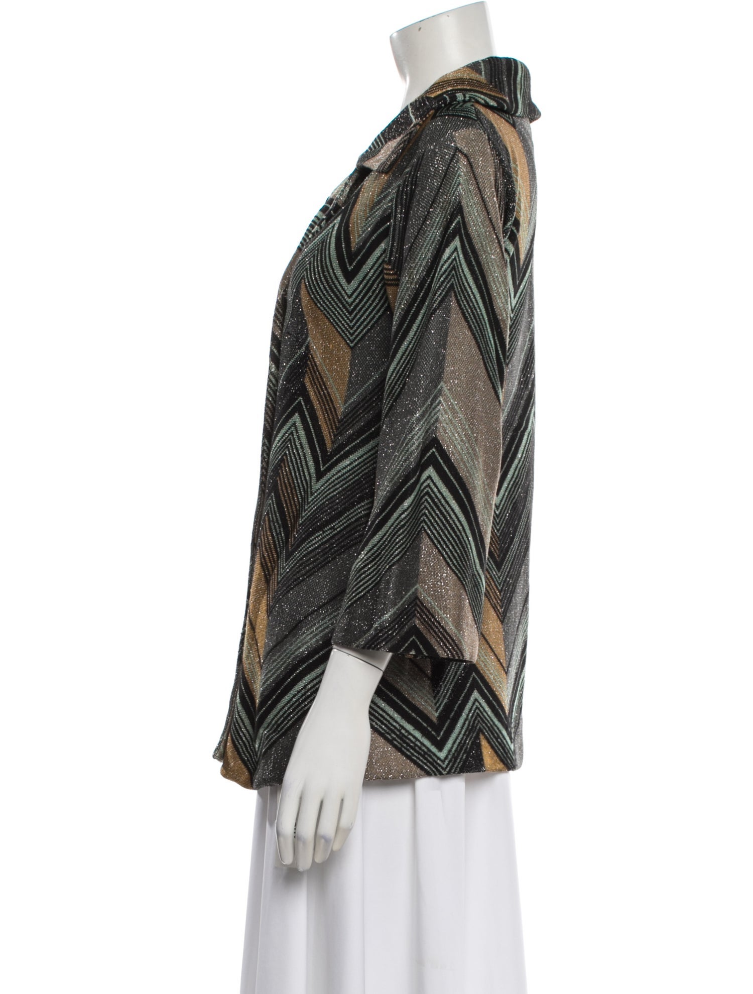M Missoni Striped Jacket