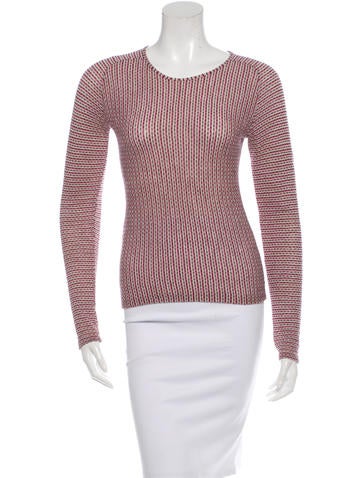 M Missoni Striped Knit Top