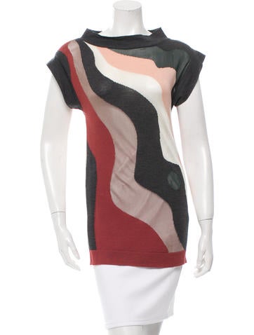 M Missoni Wool Patterned Top