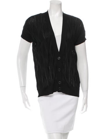 M Missoni Short Sleeve Knit Cardgian