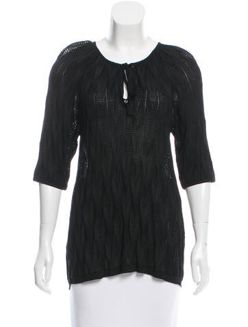 M Missoni Textured Knit Top