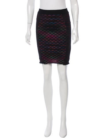 M Missoni Knit Pencil Skirt