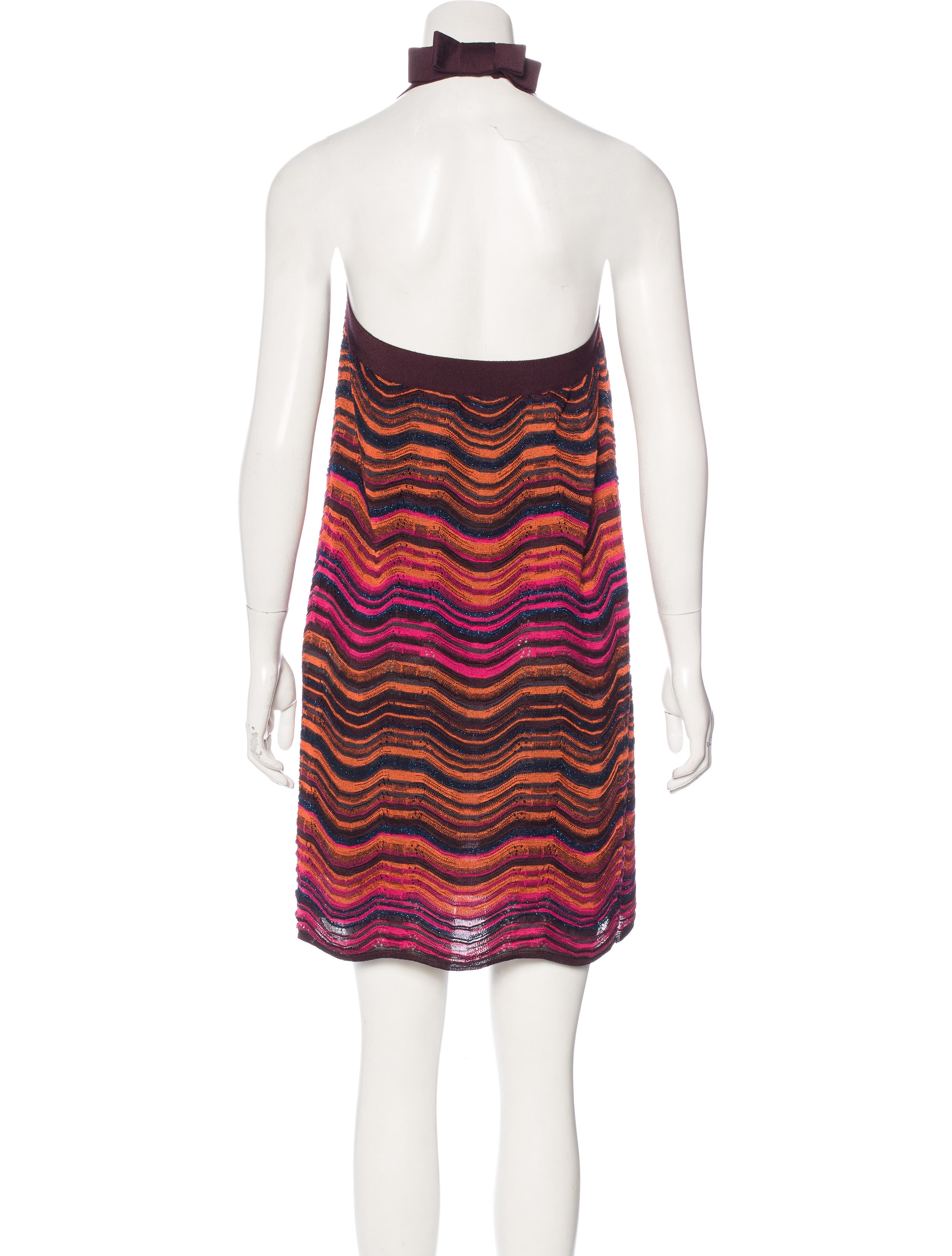 M Missoni Knit Halter Dress - Clothing - WM438723 The RealReal