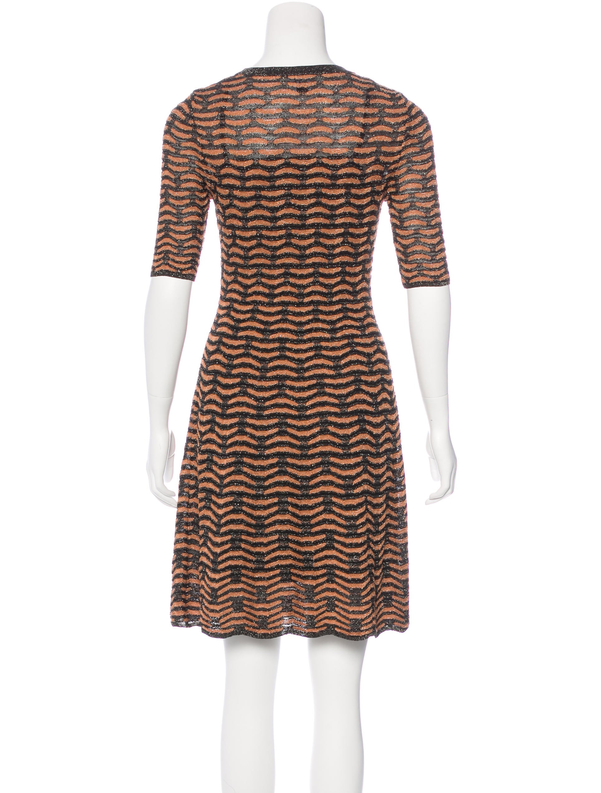 M Missoni Knit Mini Dress Clothing WM438835 The RealReal