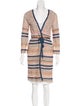 M Missoni Mixed Print Knit Cardigan