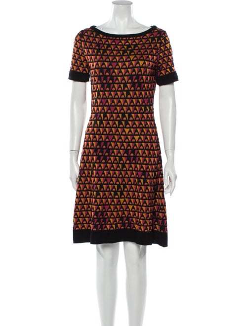 M Missoni Printed Mini Dress