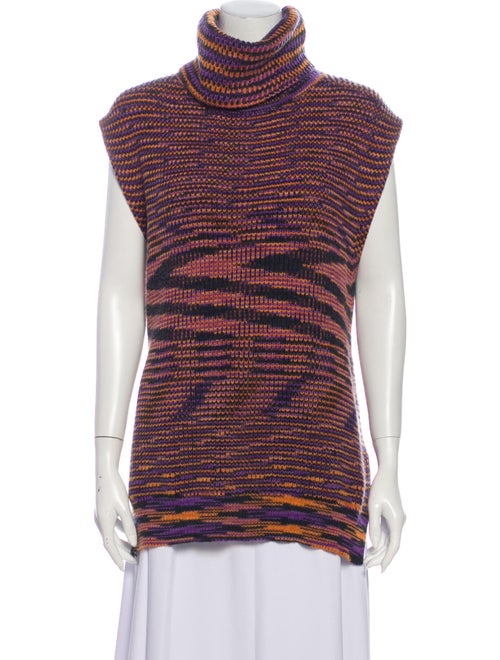 M Missoni Merino Wool Striped Sweater Wool