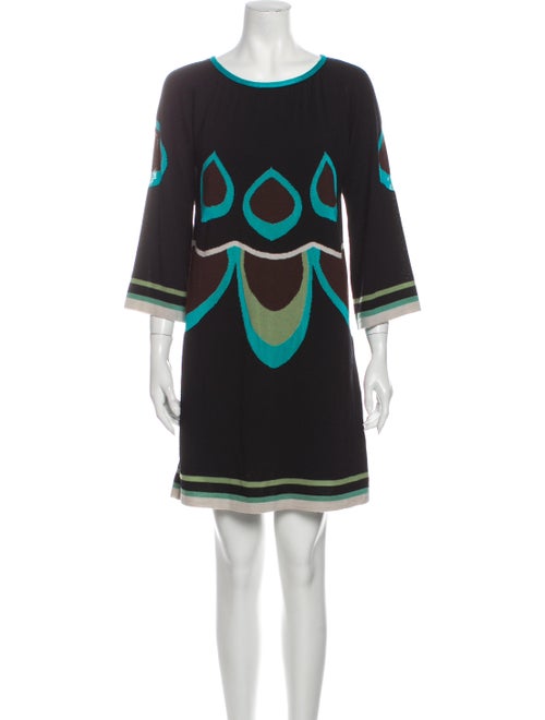 M Missoni Merino Wool Mini Dress Wool