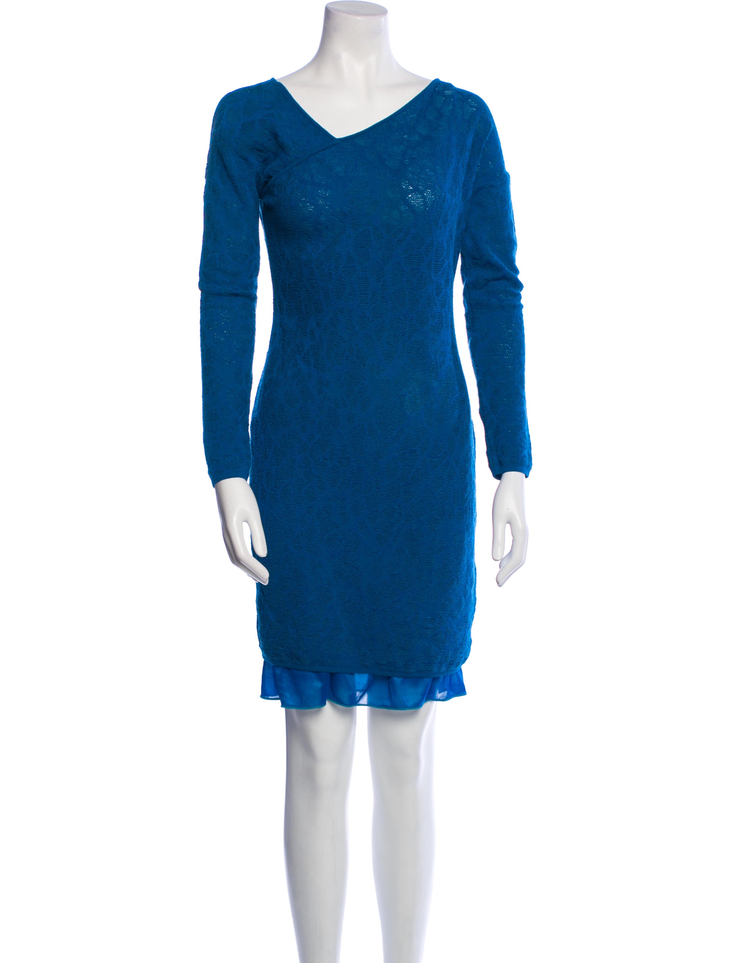 missoni bodycon dress Elegant Long Sleeve A-Line Midi Dress for Women – Soft Stretch Fabric –  FineLook main image 0