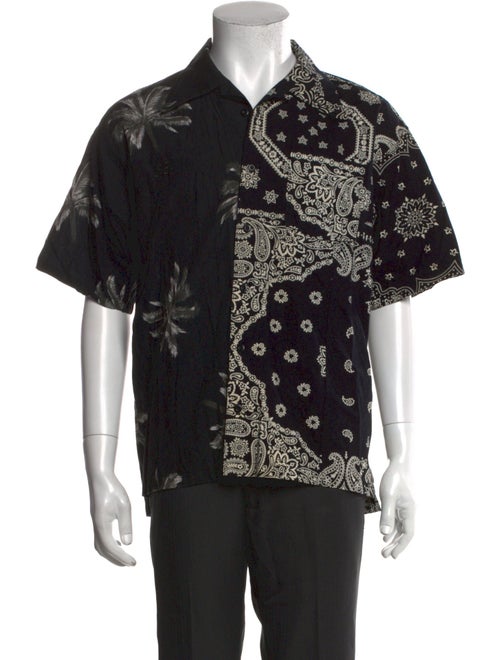Miyagihidetaka Paisley Print Short Sleeve Shirt