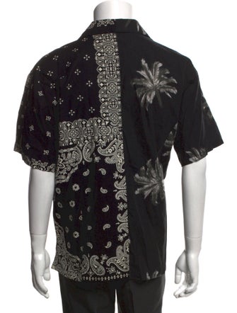 Miyagihidetaka Paisley Print Short Sleeve Shirt