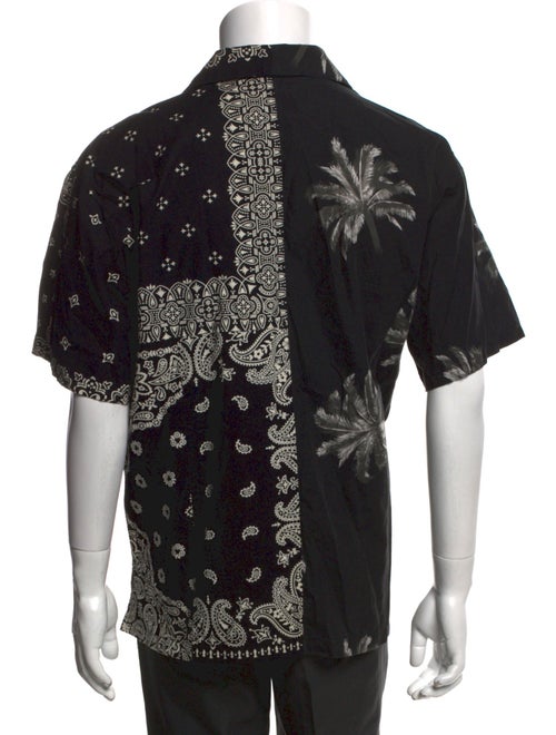 Miyagihidetaka Paisley Print Short Sleeve Shirt