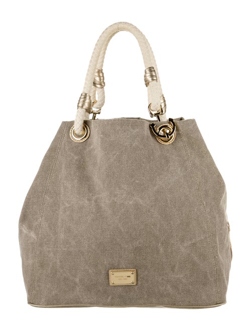 Michael Michael Kors Canvas Marina Grab Anchor Tote Bag