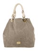 Michael Michael Kors Canvas Marina Grab Anchor Tote Bag