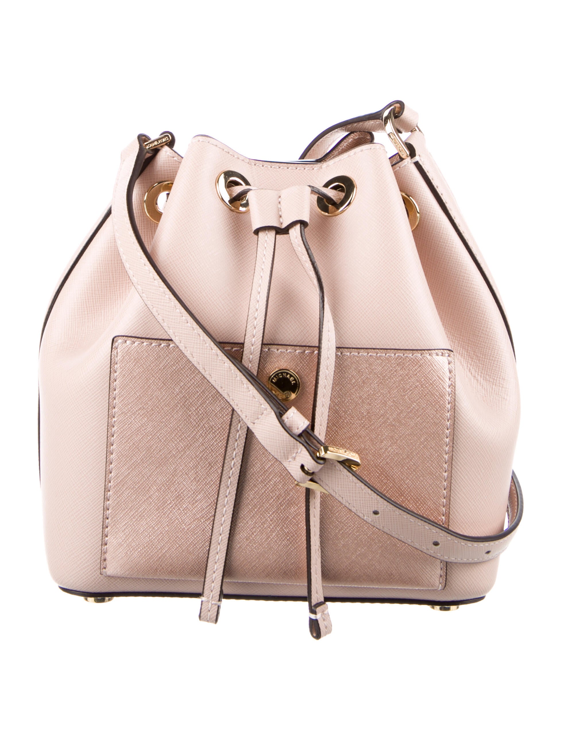Michael Michael Kors Greenwich Small Bucket Bag - Pink